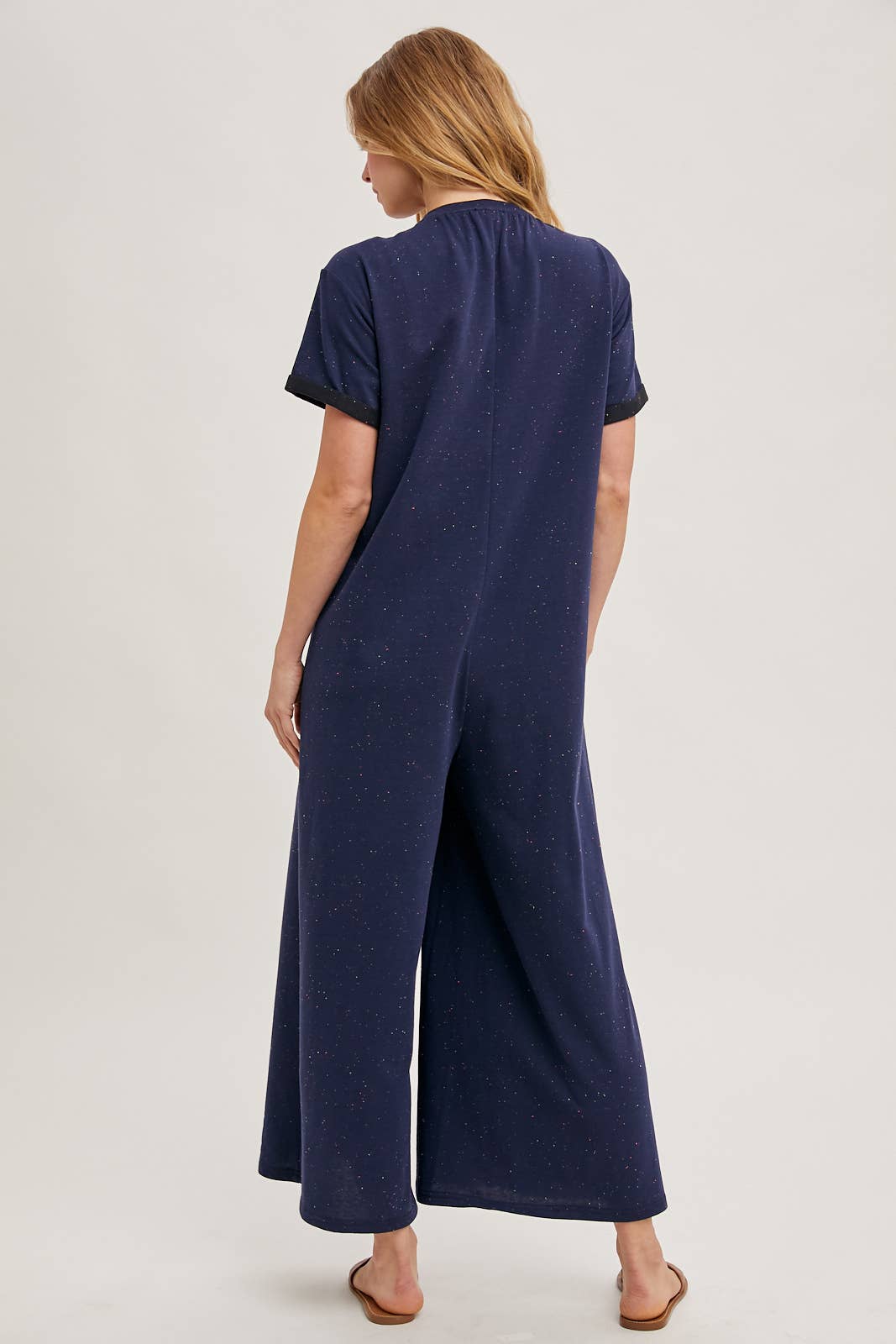 WIDE LEG JUMPSUIT WITH POCKETS