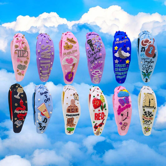 Taylor Swift Beaded and Sequined Headband Exclusive Designs