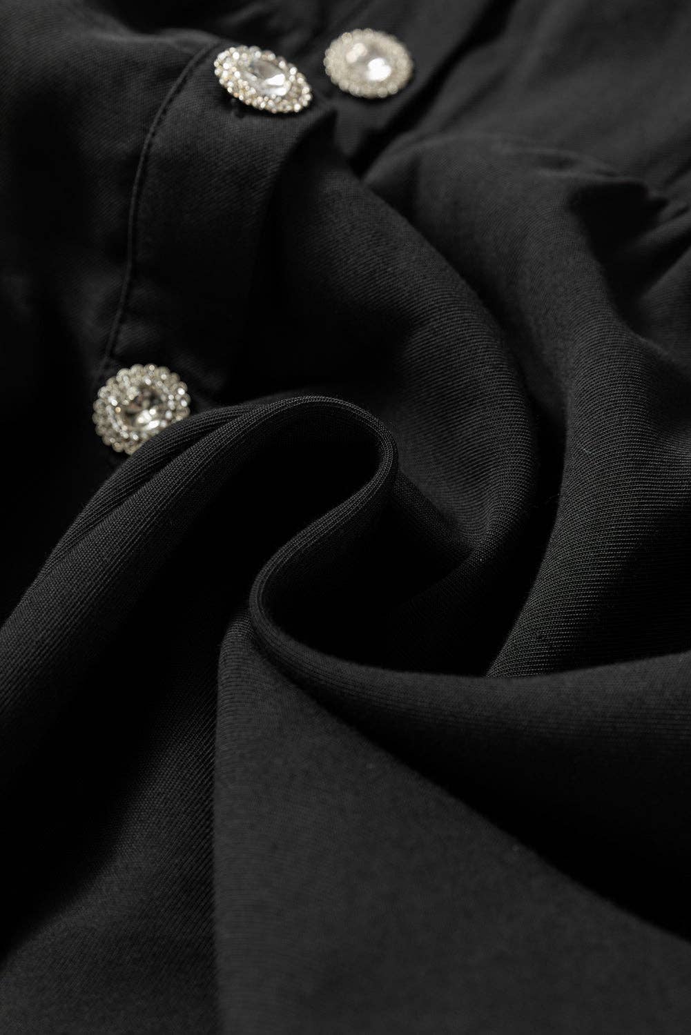 Black Long Sleeve Shirt Dress