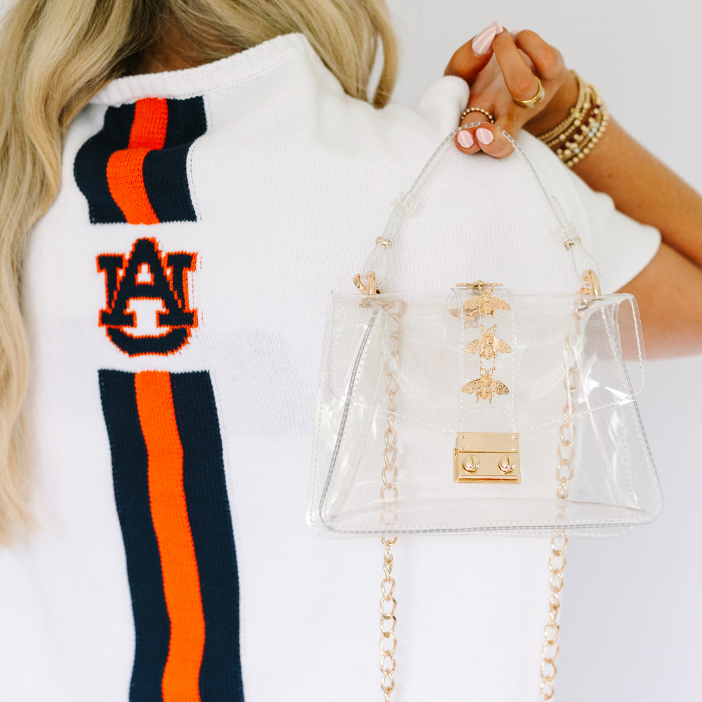 The Kathryn Bee Clear Stadium Crossbody