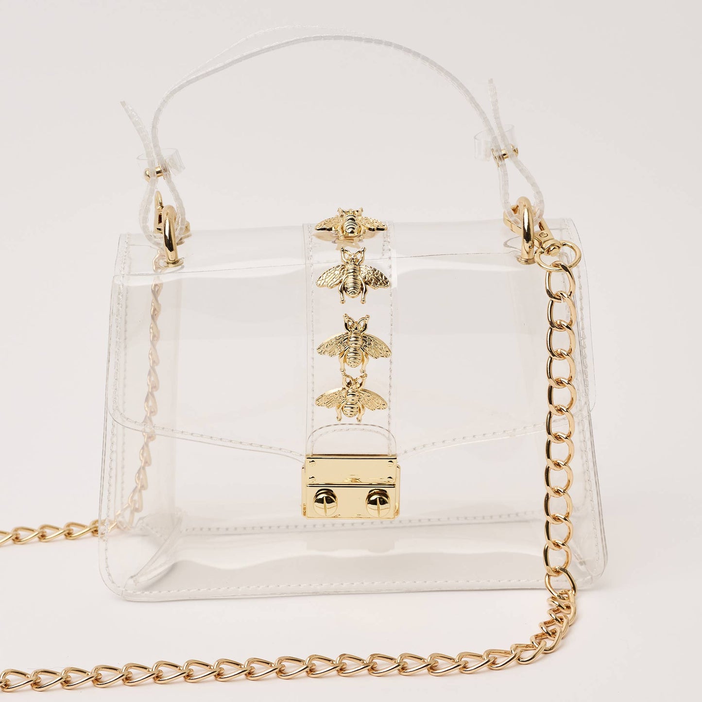 The Kathryn Bee Clear Stadium Crossbody
