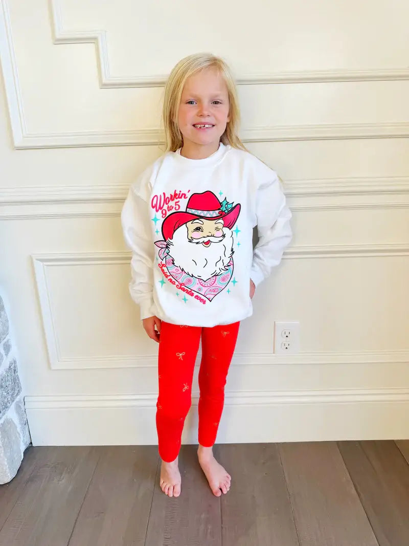 Western Santa Youth & Adult Sweatshirt