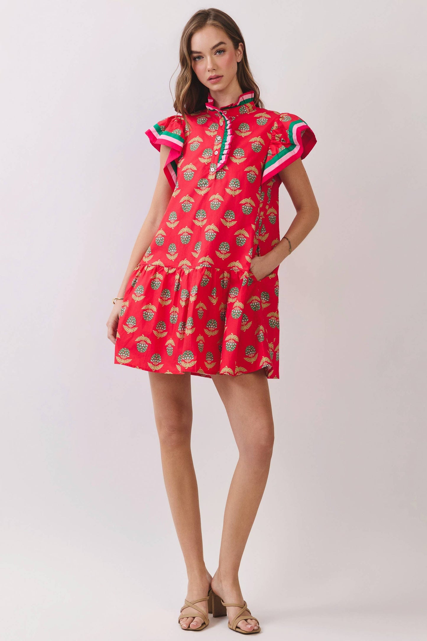 Floral Medallion Dress