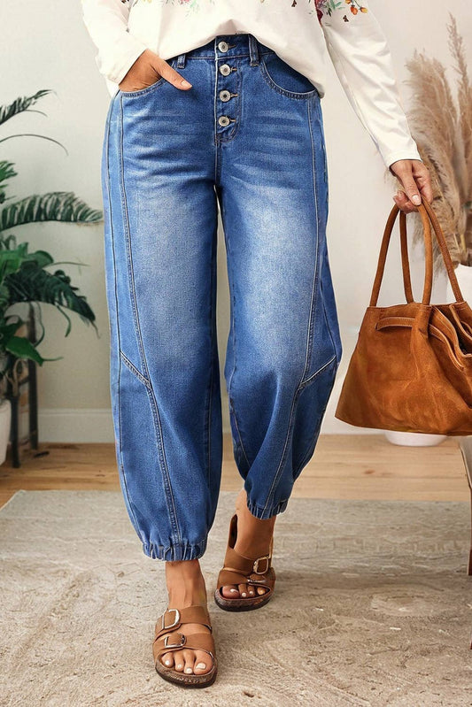 Barrel Jogger Jeans