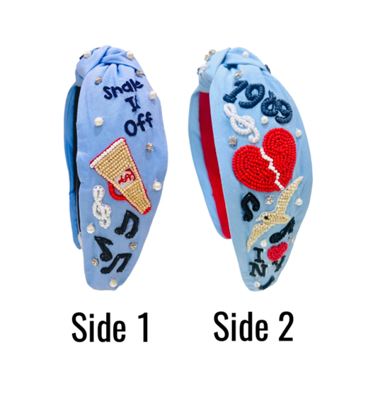 Taylor Swift Beaded and Sequined Headband Exclusive Designs