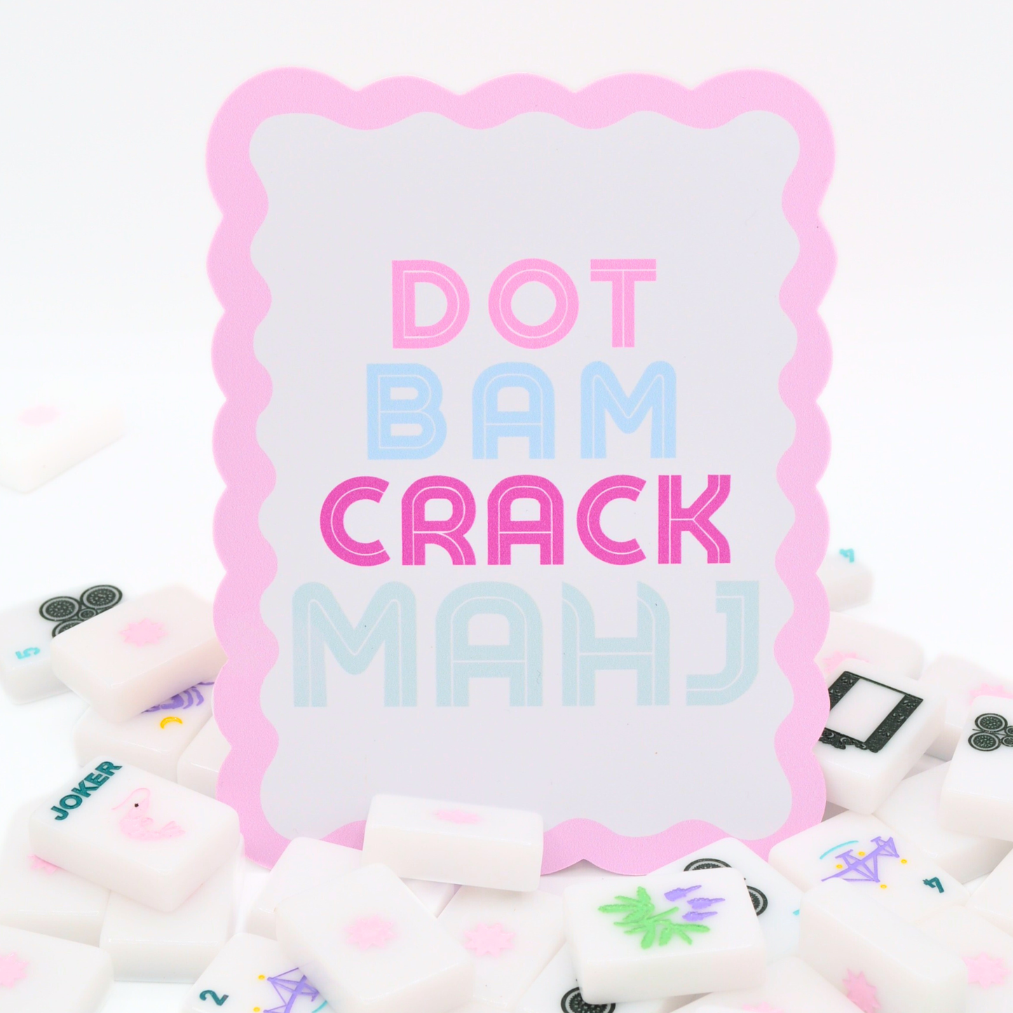 Dot Bam Crack Mahj Shufflers Pair