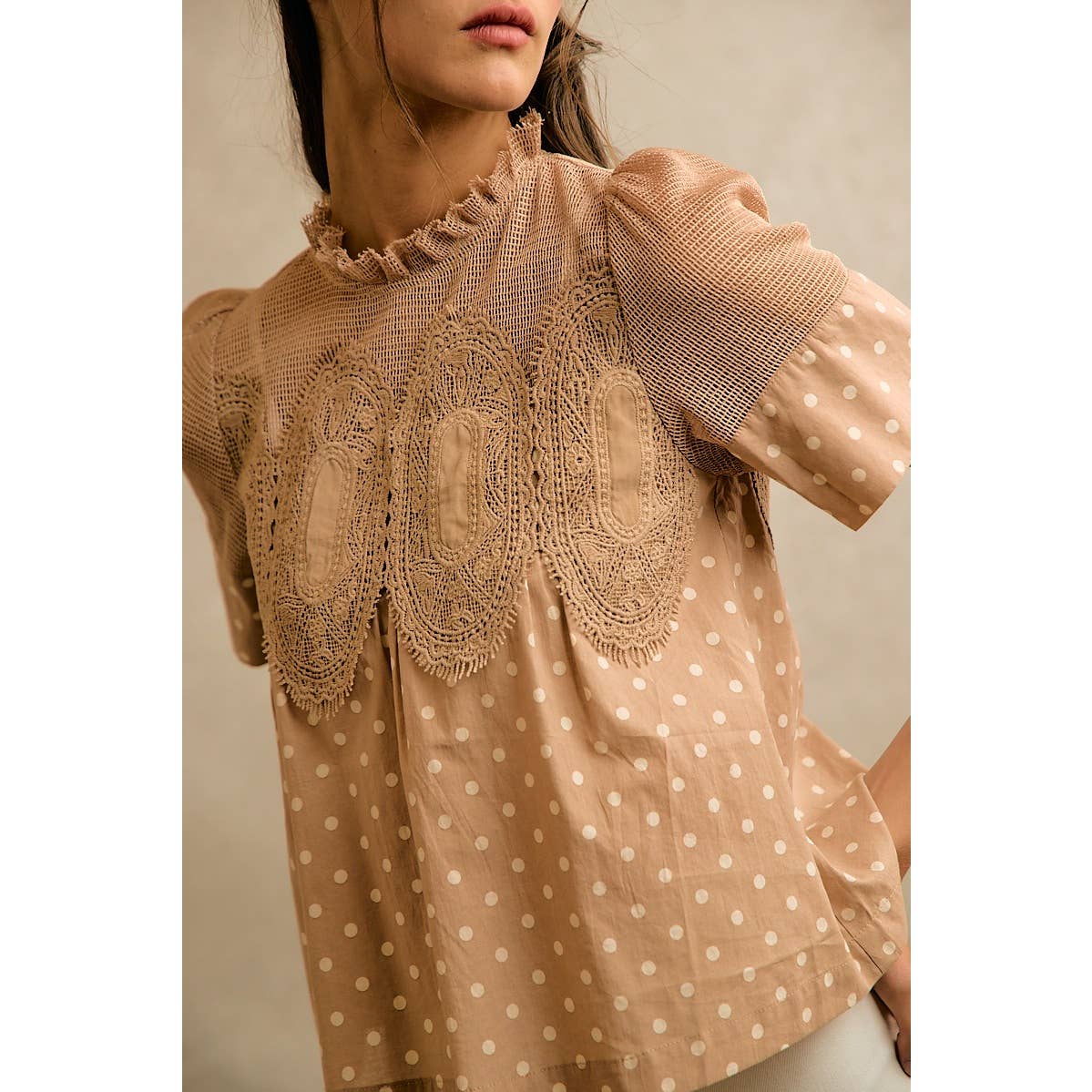 POLKA DOT TOP