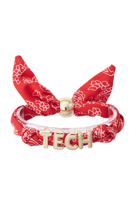 Texas Tech Red Raiders Bandana Slider Bracelet