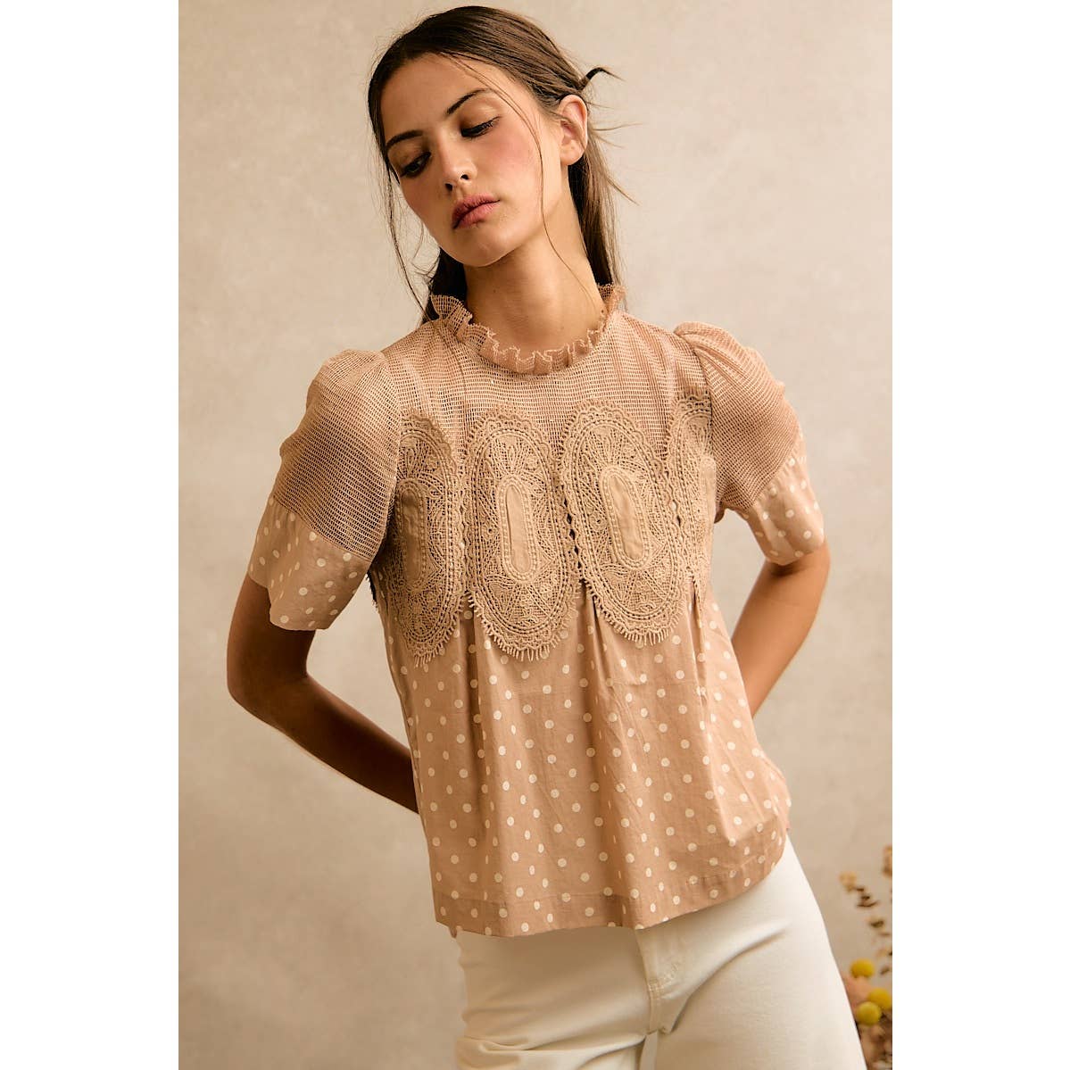 POLKA DOT TOP
