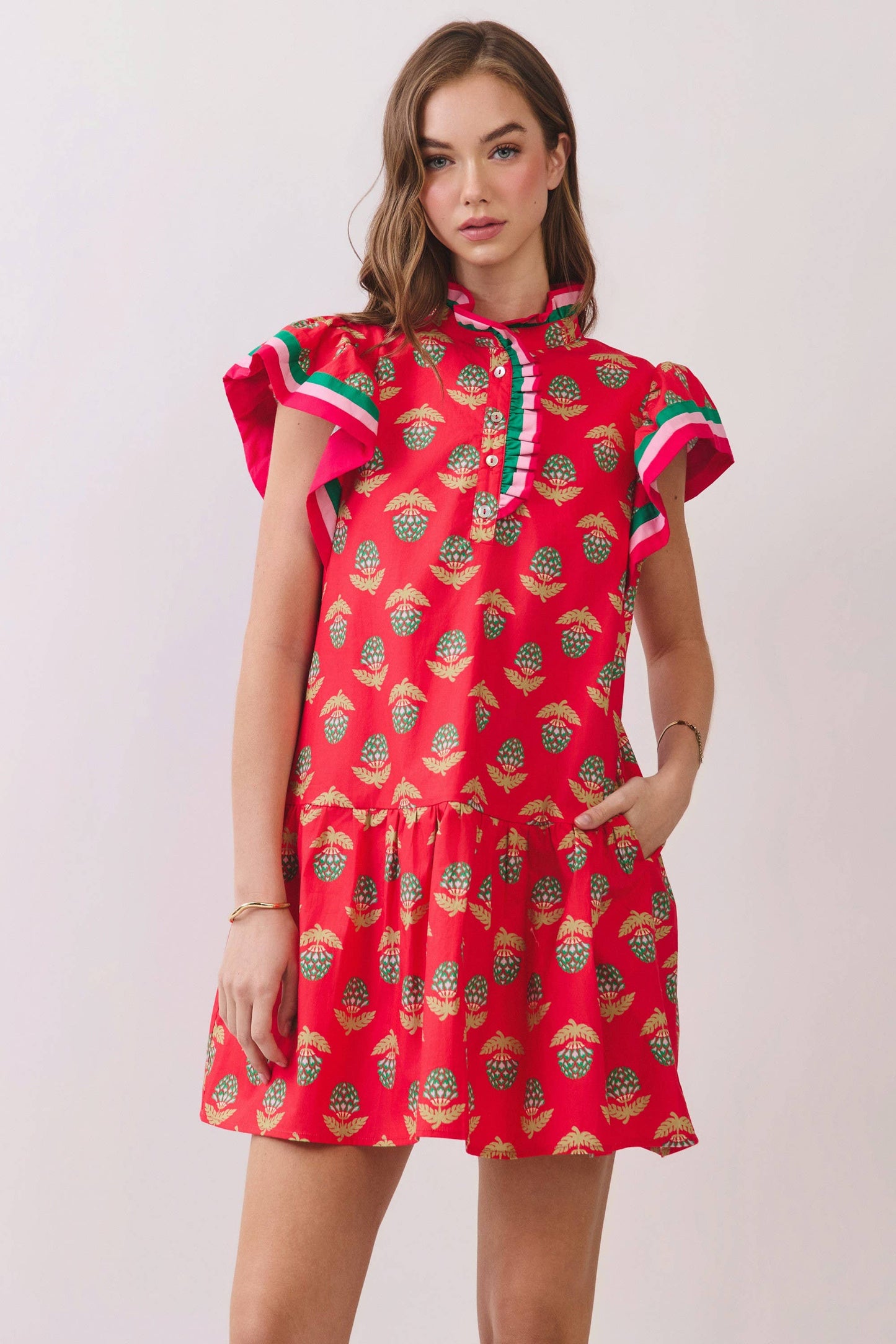 Floral Medallion Dress