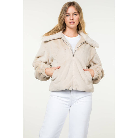 Faux Fur Jacket
