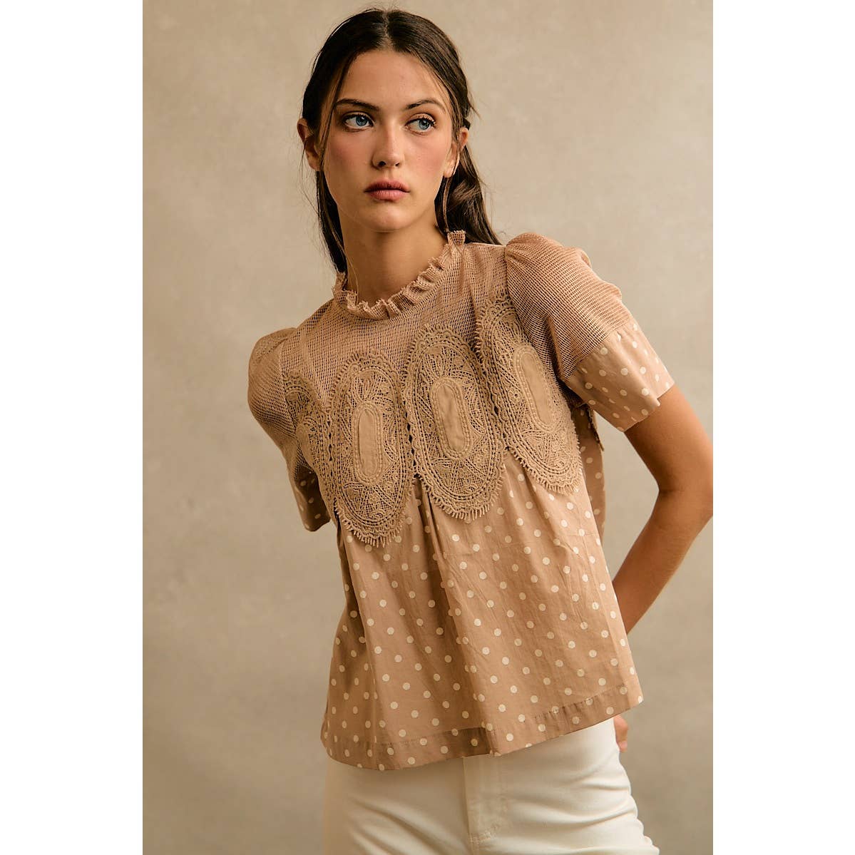 POLKA DOT TOP