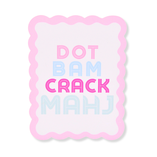 Dot Bam Crack Mahj Shufflers Pair