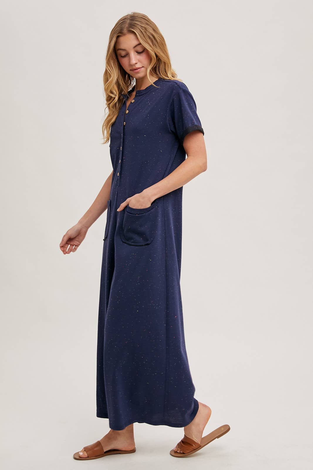 WIDE LEG JUMPSUIT WITH POCKETS