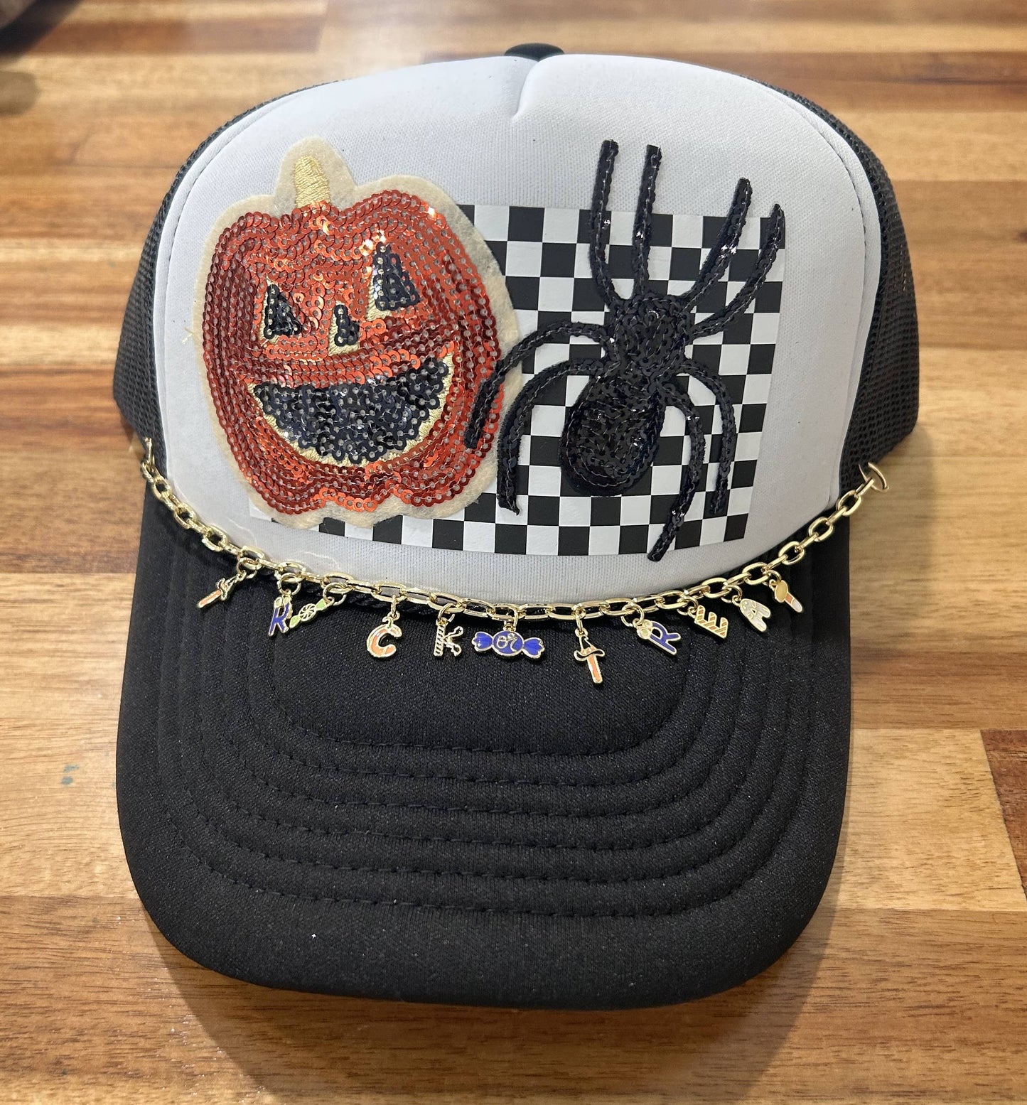 Over The Top Spooky Trucker Hat | Halloween Cap | Trending