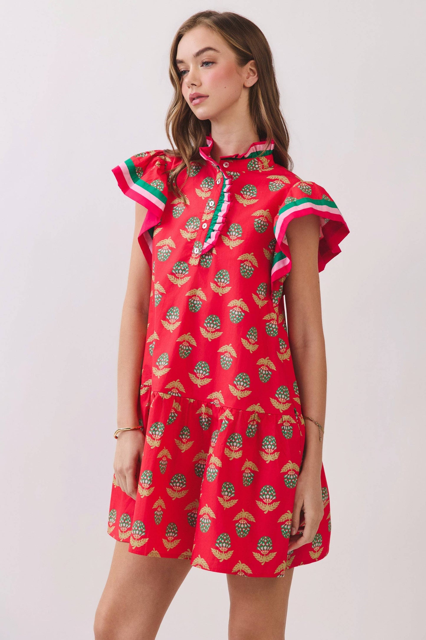 Floral Medallion Dress