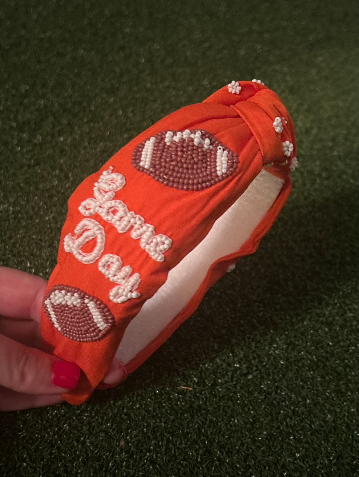 Orange Game Day Headband