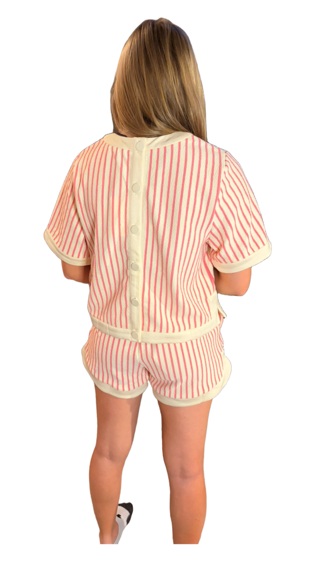Pink Stripe Set