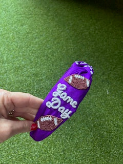 Purple Knot Headbands