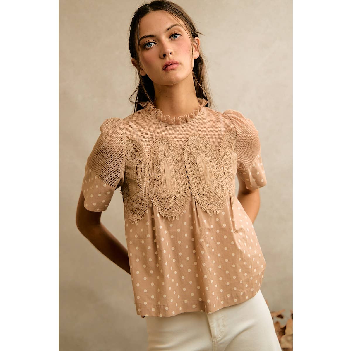 POLKA DOT TOP