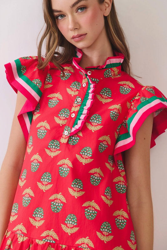 Floral Medallion Dress