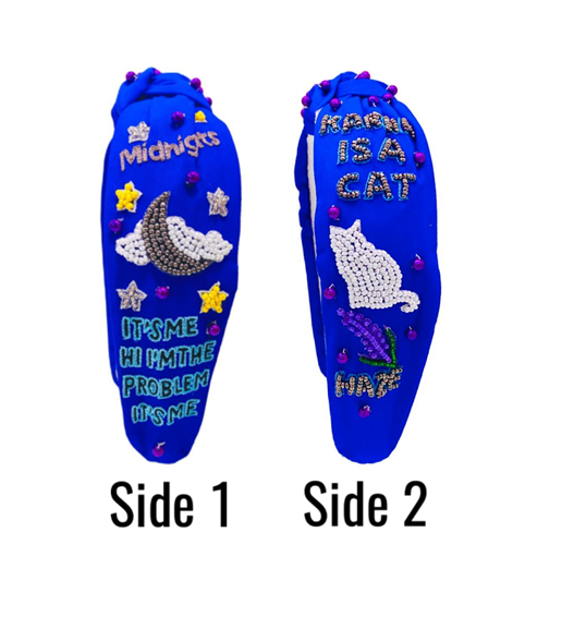 Taylor Swift Beaded and Sequined Headband Exclusive Designs