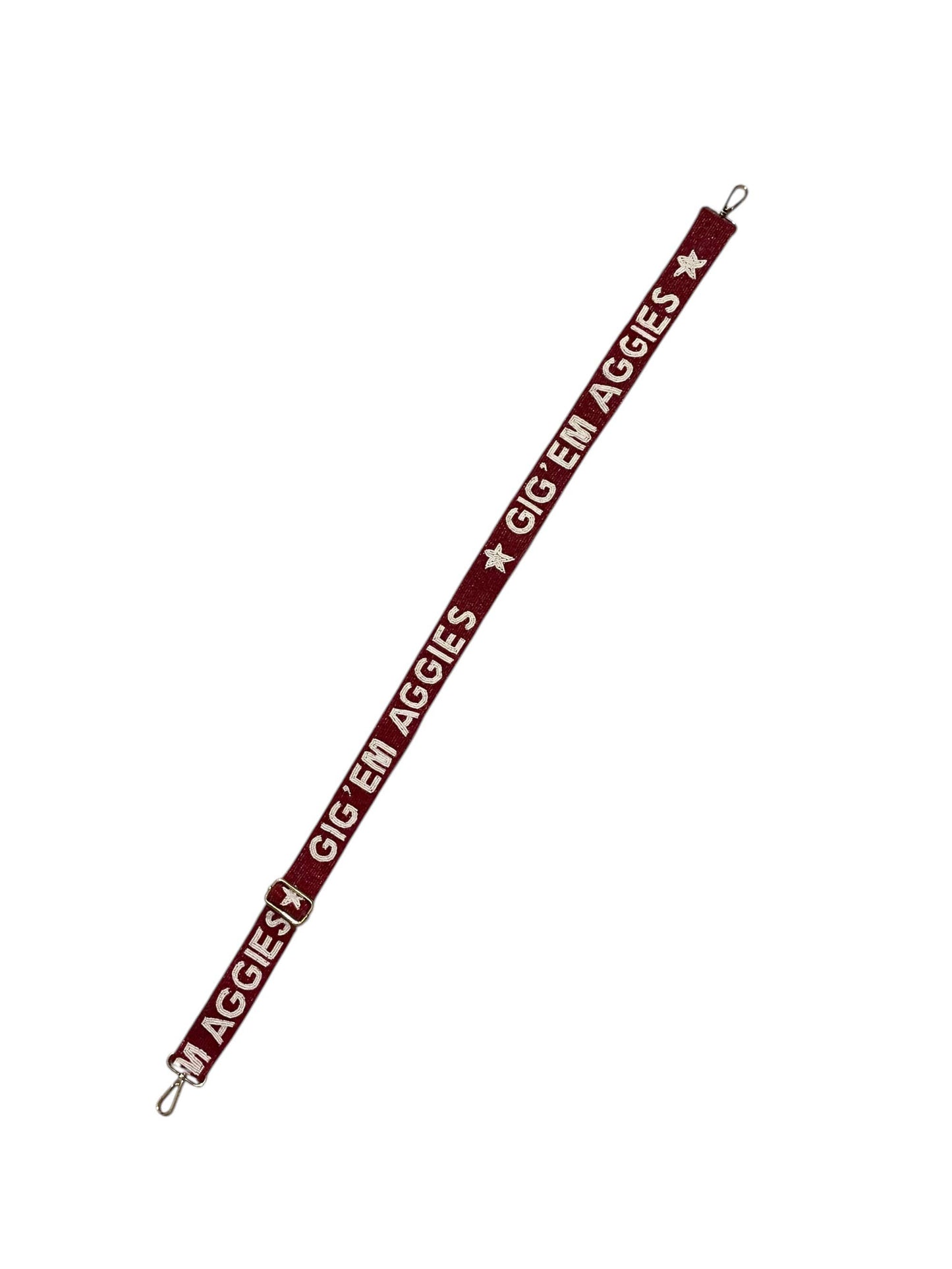 Texas A&M University Aggies Adjustable Beaded Strap