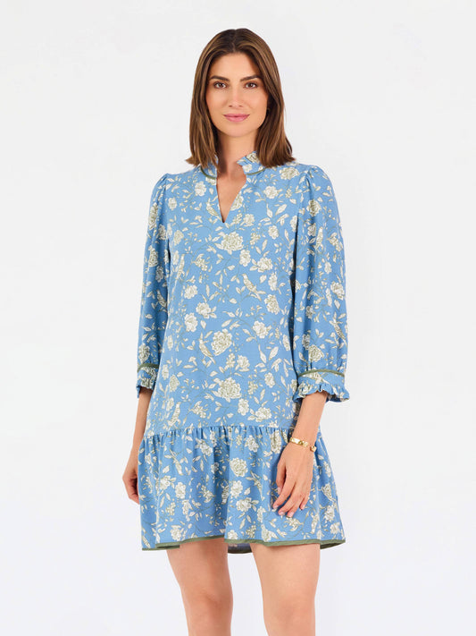 Audrey Dress | Song Bird Blue