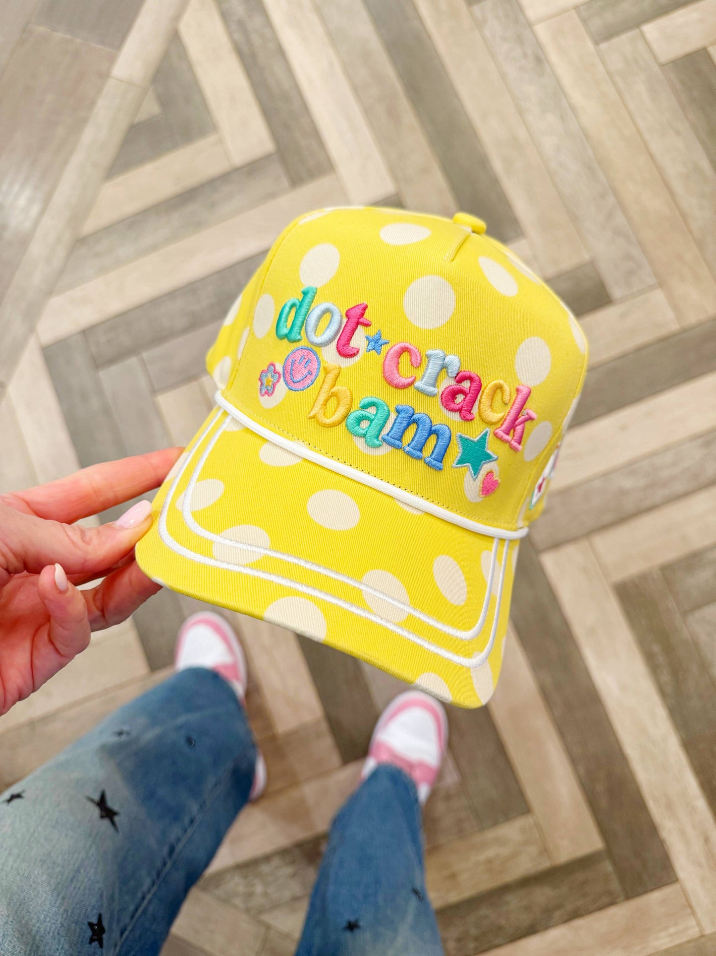 Dot. Crack. Bam Hat