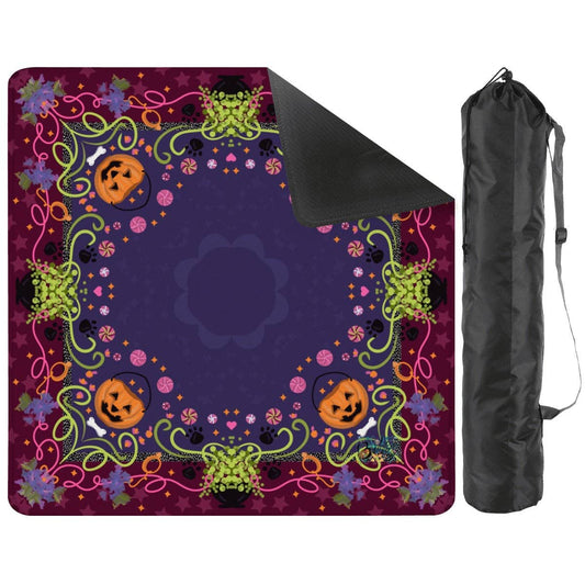 Halloween Wicked doggo Mahjong Mat 33"x33"