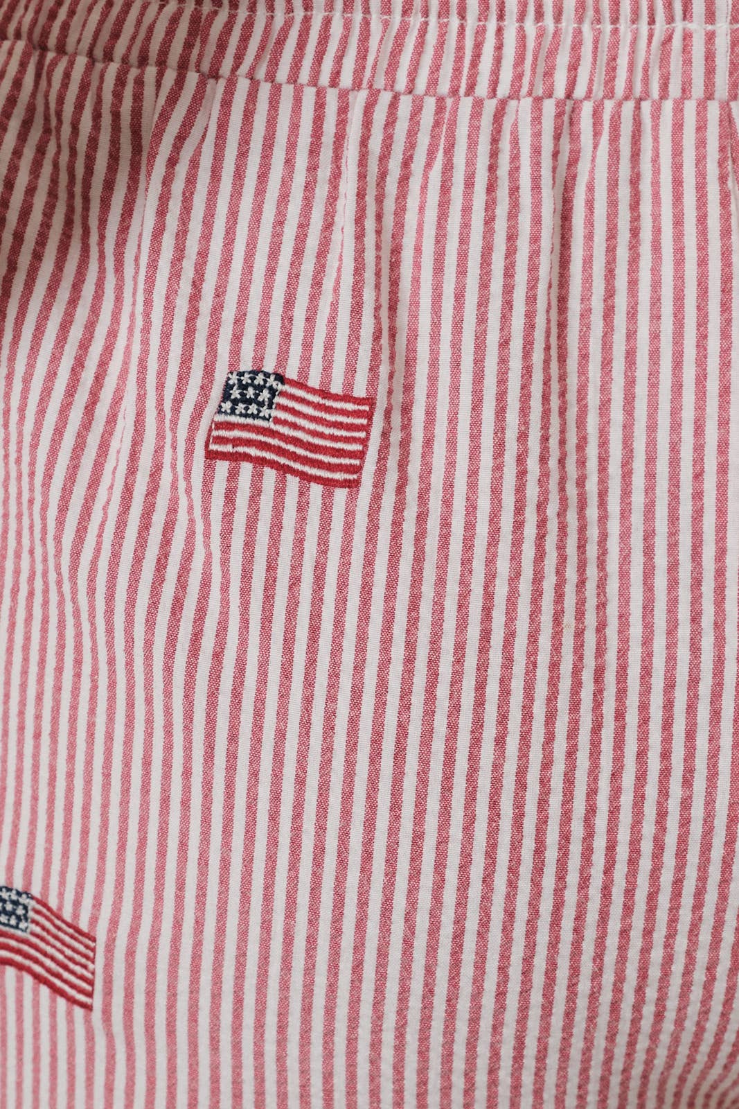 STRIPE FLAG EMBROIDERED SET