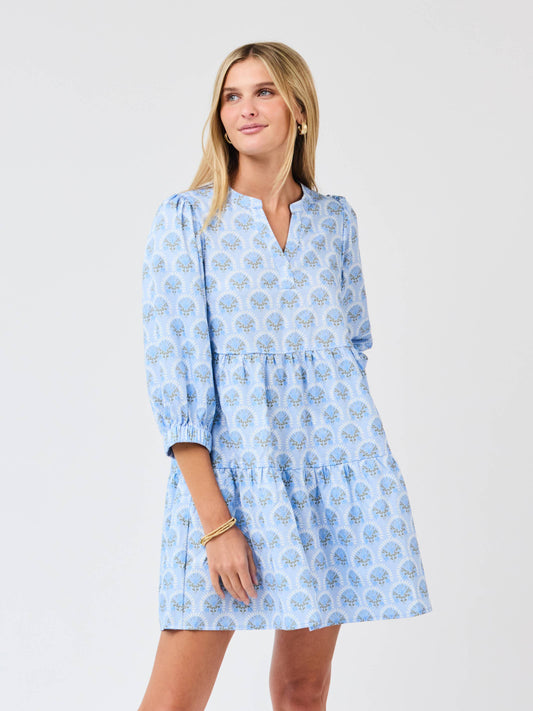 Cooper Dress Botanica Blooms Blue
