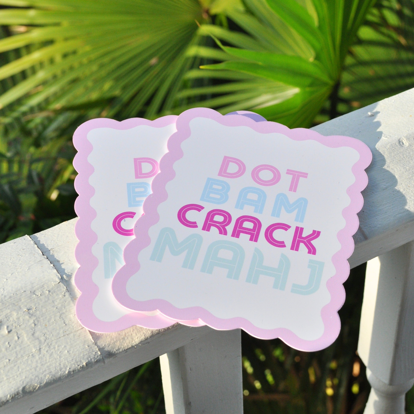 Dot Bam Crack Mahj Shufflers Pair
