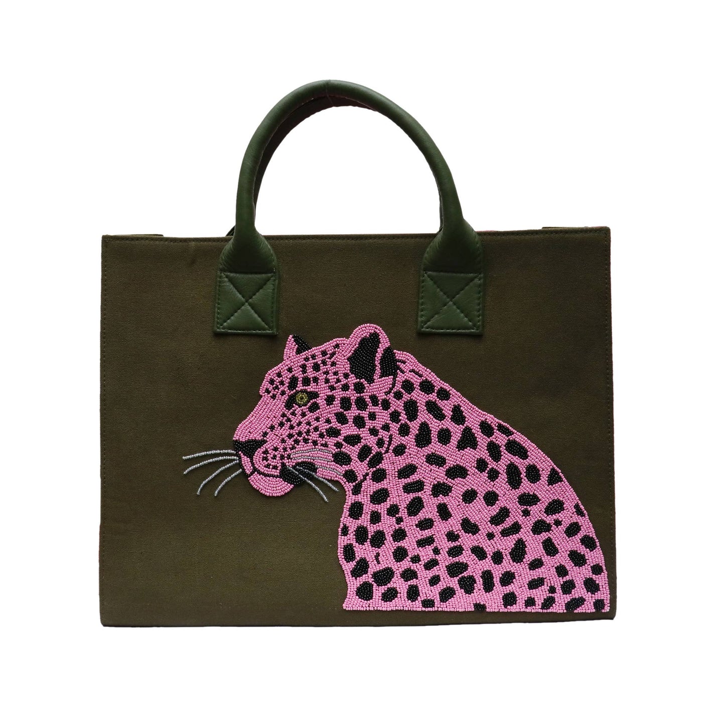 Pink Cheetah tote