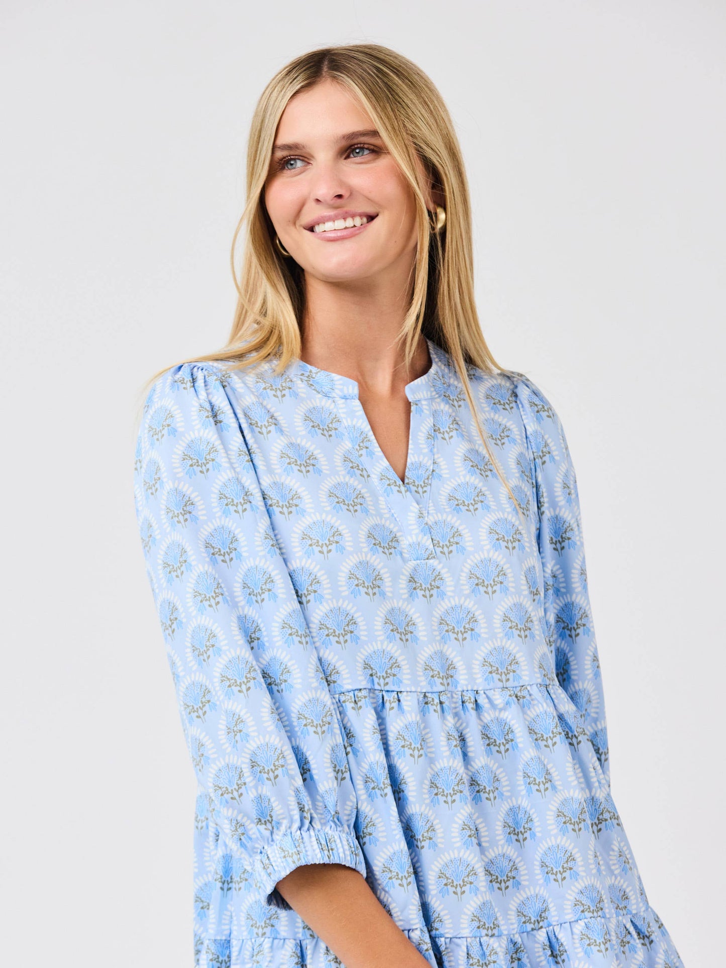 Cooper Dress Botanica Blooms Blue