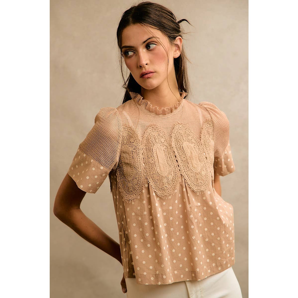 POLKA DOT TOP