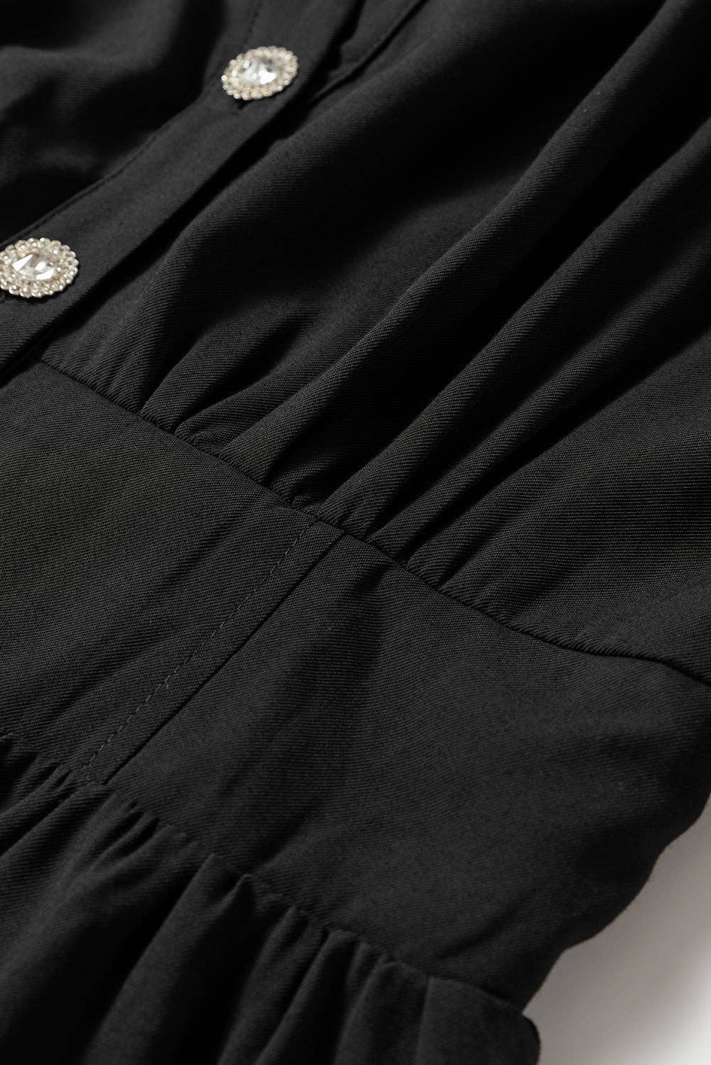 Black Long Sleeve Shirt Dress