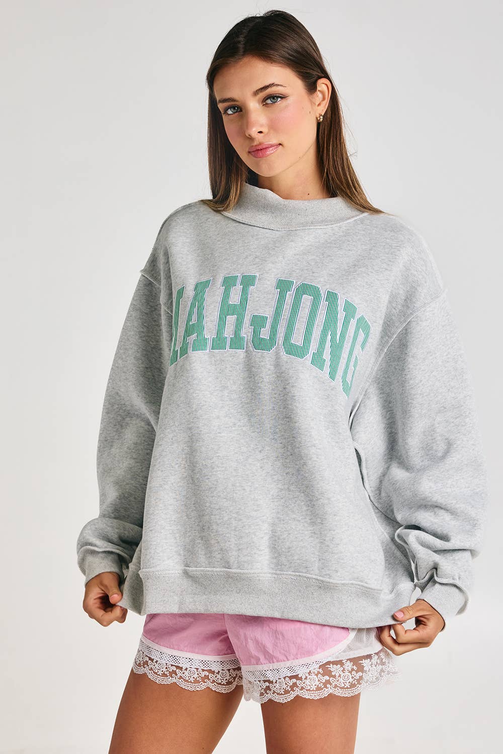 Mahjong Embroidery Sweatshirt