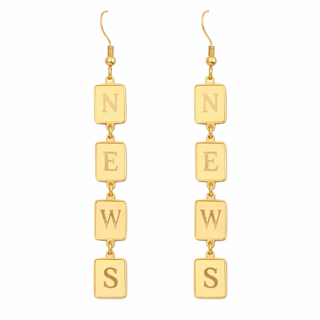 Mahjong Wind Earrings